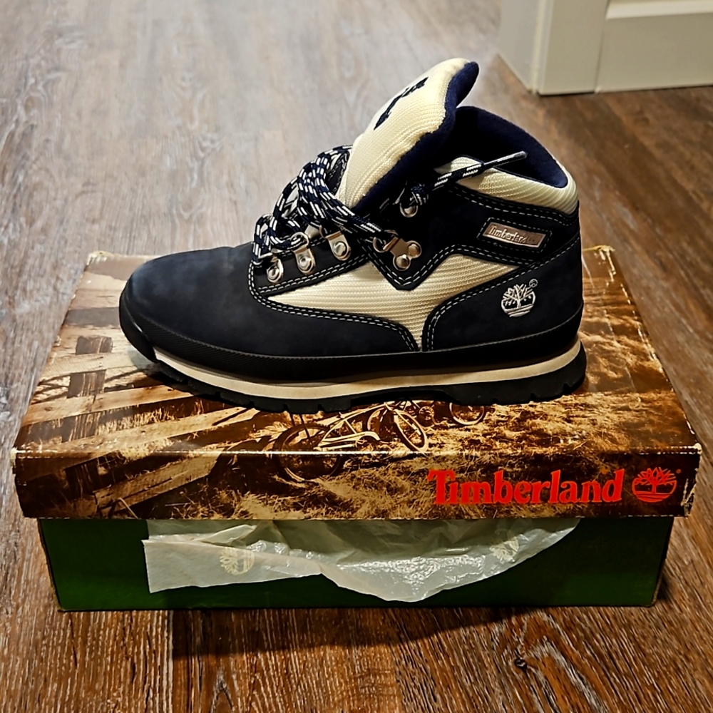 Timberland Euro Hiker Navy Blue/White